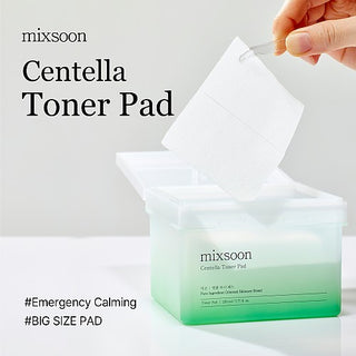 mixsoon - Centella Toner Pad, 120 stk