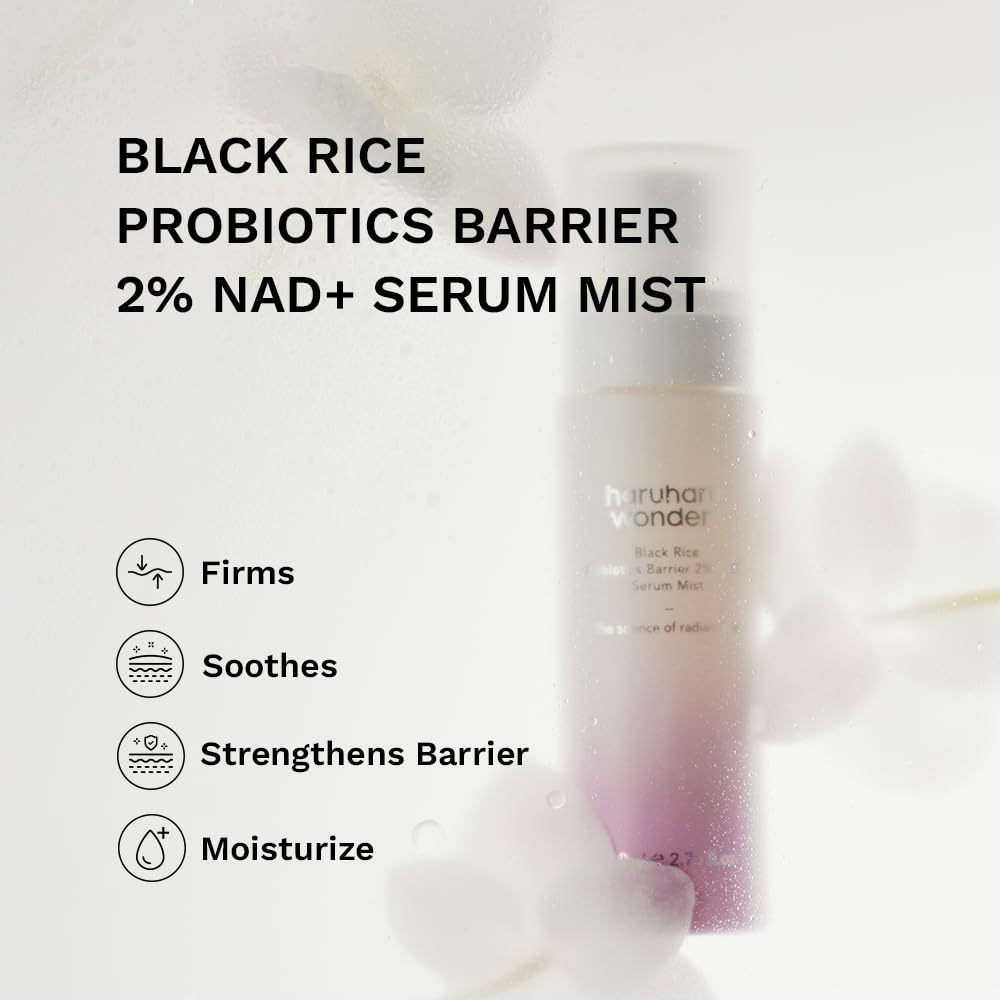 Black Rice Probiotics Barrier NAD+ Serum Mist