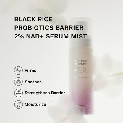 Black Rice Probiotics Barrier NAD+ Serum Mist