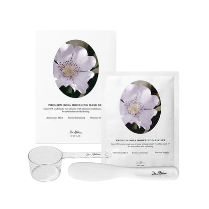 Premium Rosa Modeling Mask sæt, 25g x 5 stk
