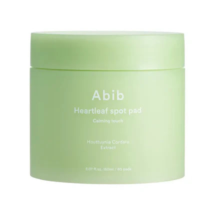 Abib Heartleaf Spot Pad Calming Touch, 80 pads