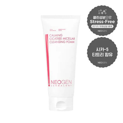NEOGEN Dermalogy Calming Cica Tree Micellar Cleansing Foam JUMBO, 200 ml