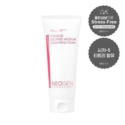 NEOGEN Dermalogy Calming Cica Tree Micellar Cleansing Foam JUMBO, 200 ml