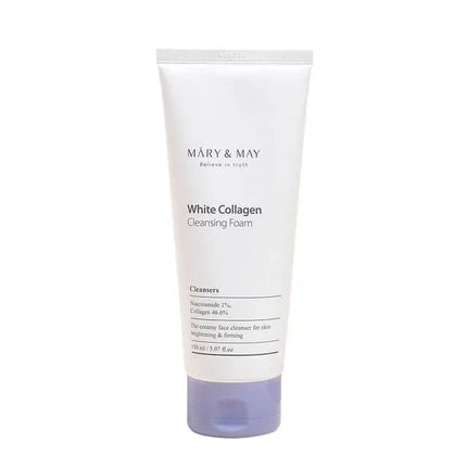 Mary & May White Collagen Cleansing Foam, 150 ml