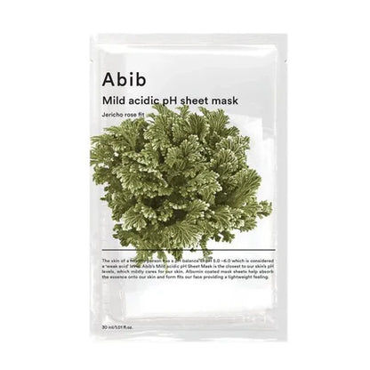 Abib Mild Acidic pH Sheet Mask, Jericho Rose Fit, 1 stk