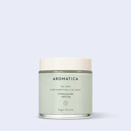 AROMATICA Tea Tree Pore Purifying Clay Mask, 120 g