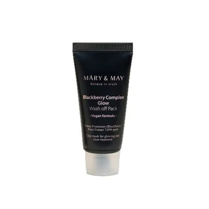 Mary & May Blackberry Complex Glow Wash Off Pack Mini, 30 g