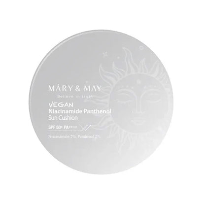 Mary & May Vegan Niacinamide Panthenol Sun Cushion, 25 g