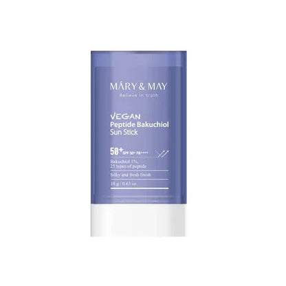 Mary & May Vegan Peptide Bakuchiol Sun Stick, 18 g