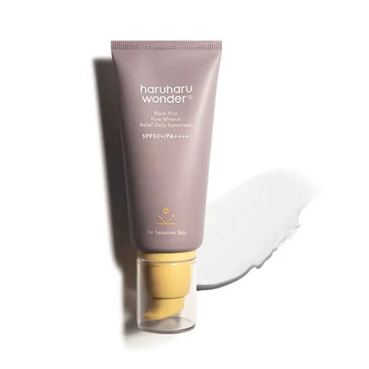 Black Rice Pure Mineral Relief Daily Sunscreen, 50 ml