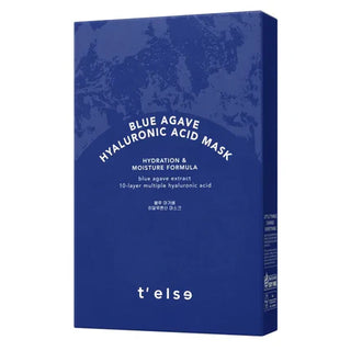 Real Barrier T'else Blue Agave Hyaluronic Acid Mask Sæt, 5 masker