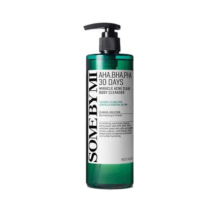 SOME BY MI AHA, BHA, PHA 30 Days Miracle Acne Clear Body Cleanser, 400 g