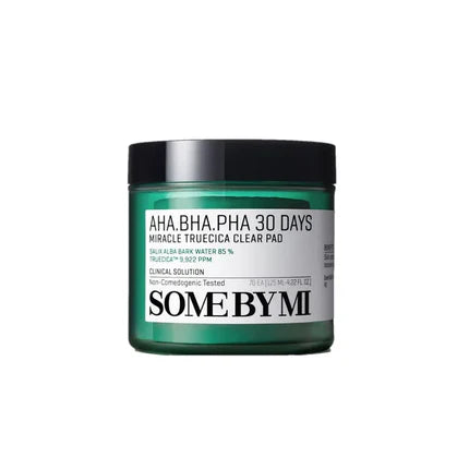 SOME BY MI AHA, BHA, PHA 30 Days Miracle Truecica Clear Pad, 70 stk