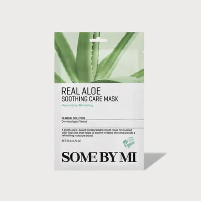 SOME BY MI Real Care Mask, Aloe Soothing, 1 stk