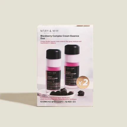 Mary & May Vegan Blackberry Complex Cream Essence Duo Sæt, 2 stk