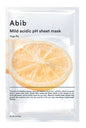 Abib Mild Acidic pH Sheet Mask, Yuja Fit, 1 stk
