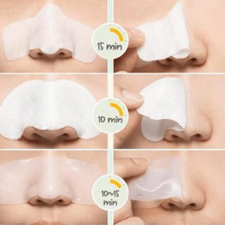 A'PIEU Goblin Blackhead 3-Step Nose Pack, 1 sæt 3 stk
