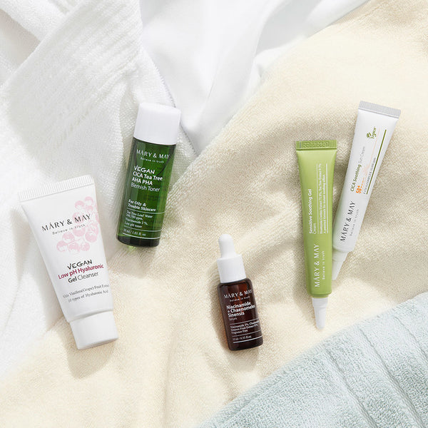 Mary & May Soothing Trouble Care Travel Kit, 6 stk