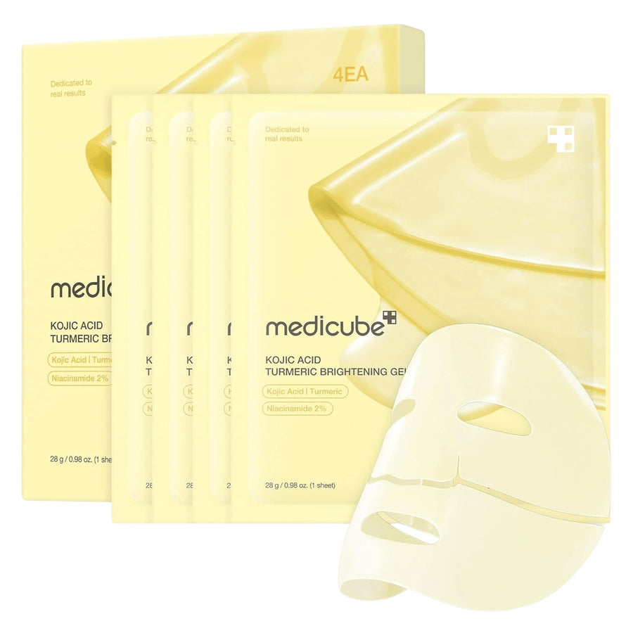 Kojic Acid Tumeric Brightening Gel Mask 28g 4stk
