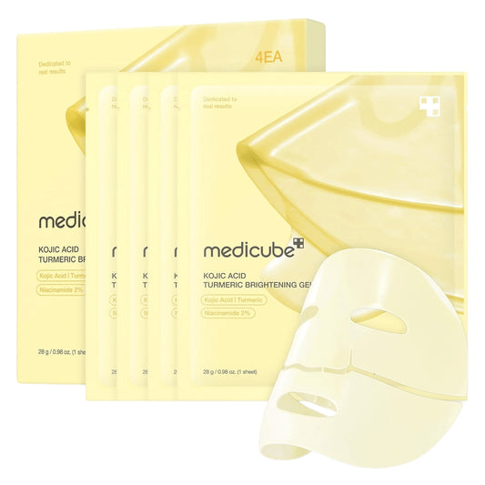 Kojic Acid Tumeric Brightening Gel Mask 28g 4stk