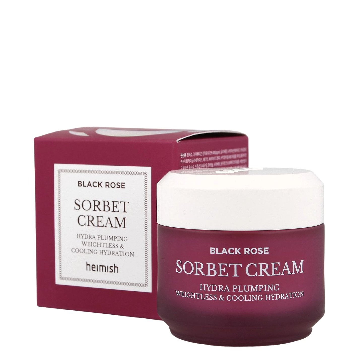 heimish Black Rose Hydra Plumping Sorbet Cream, 50 ml