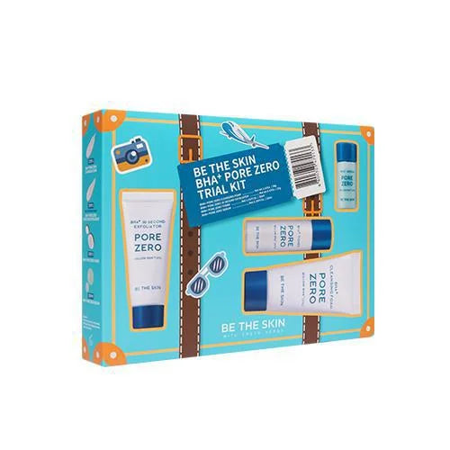 Bha+ Pore Zero Trial Kit(Bha Foam 30G+ Bha Exfoliatop 20G+Bha Toner 30ml+Bha Serum 15ml))