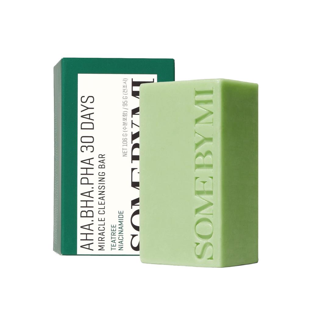 SOME BY MI AHA, BHA, PHA 30 Days Miracle Cleansing Bar 1pc, 106 g