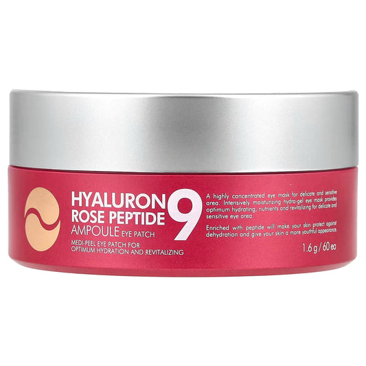 Hyaluron Rose Peptide 9 Ampoule Eye Patch 60 pcs