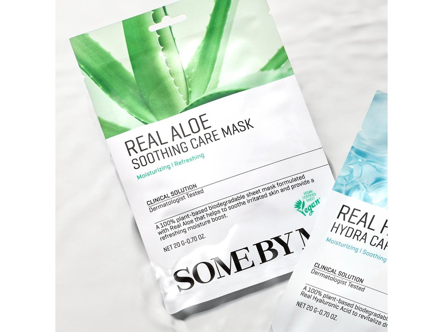 SOME BY MI Real Care Mask Bundle Sæt, Aloe Soothing, 5 stk