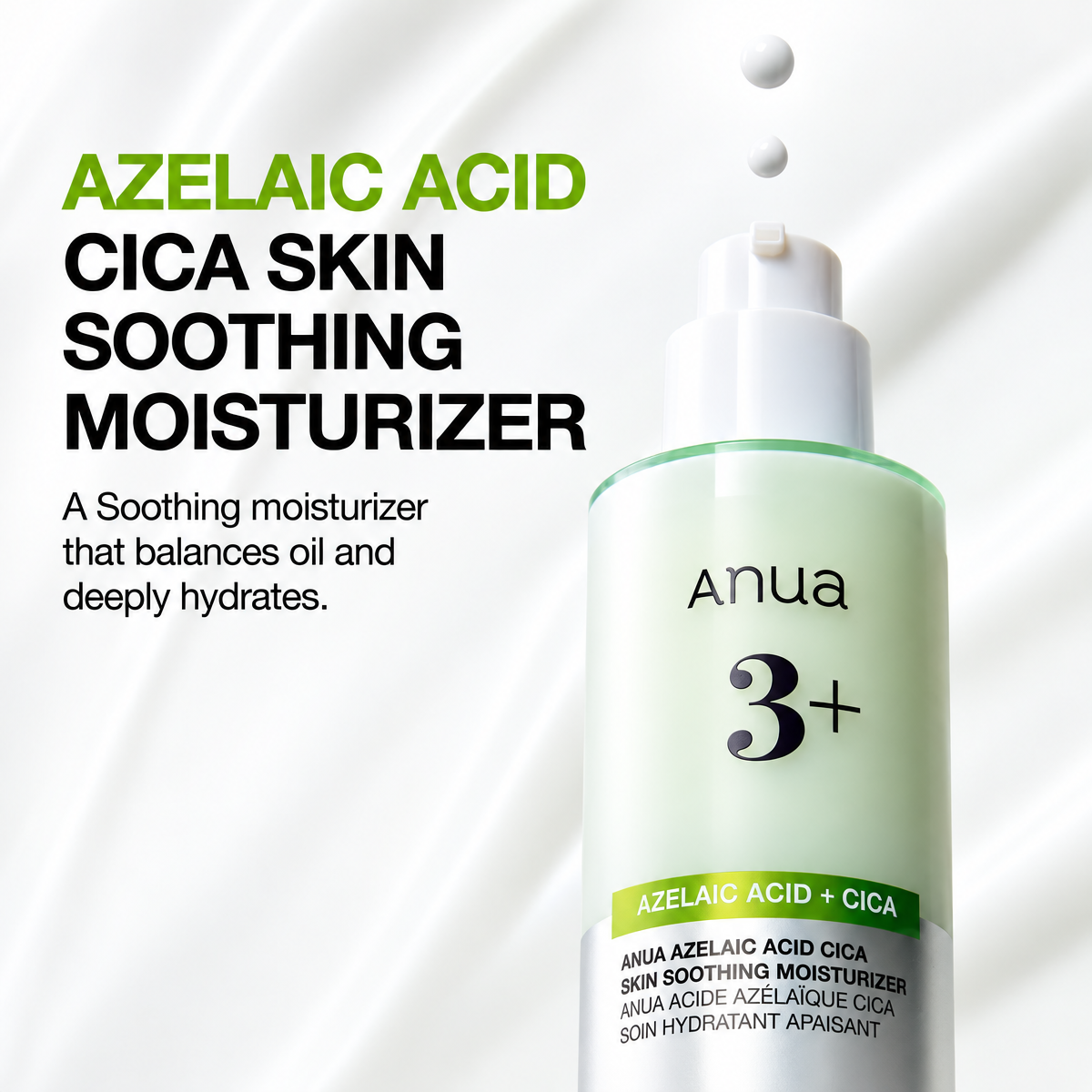 Azelaic Acid Cica Skin Soothing Moisturizer
