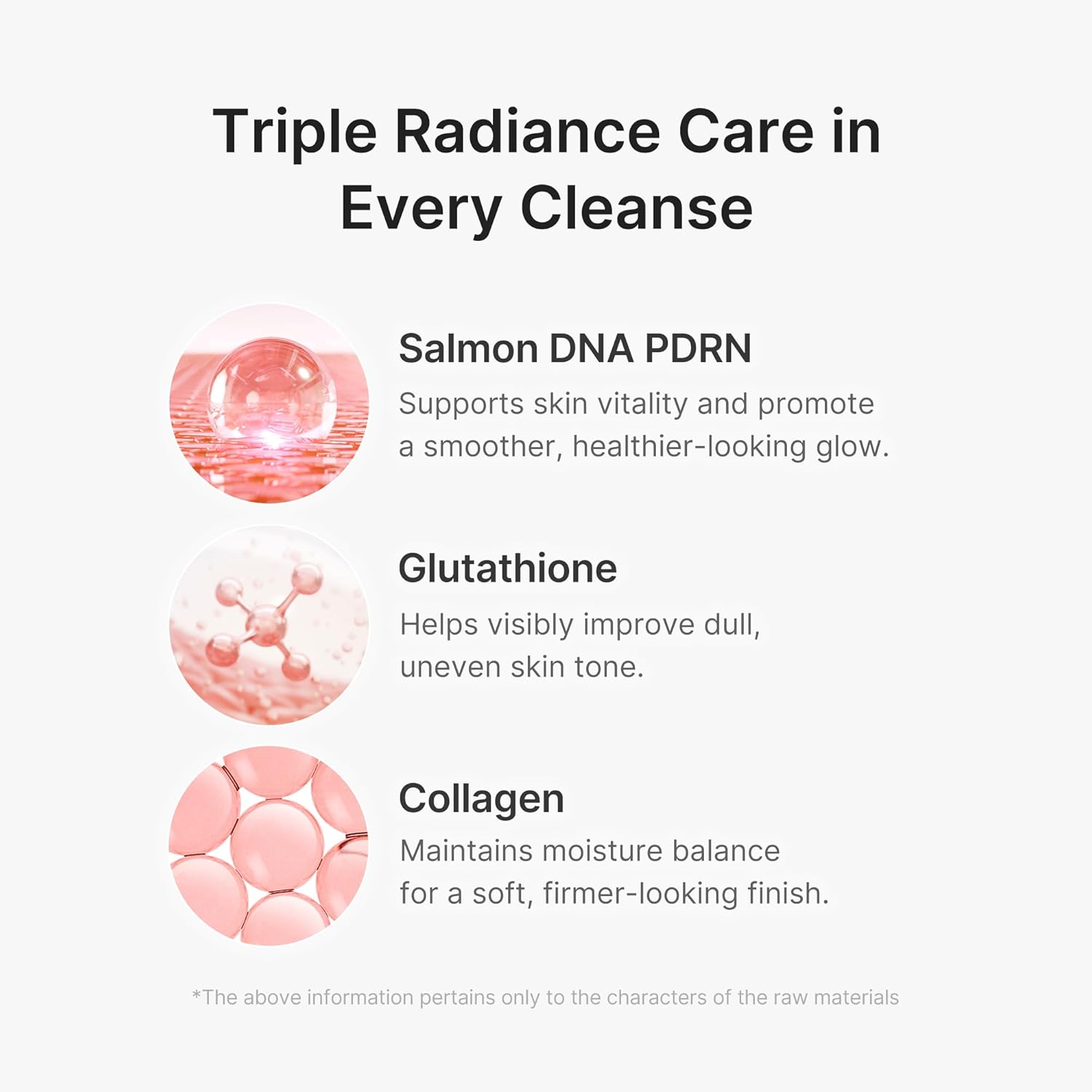PDRN Pink Glutathione Capsule Cleansing Foam