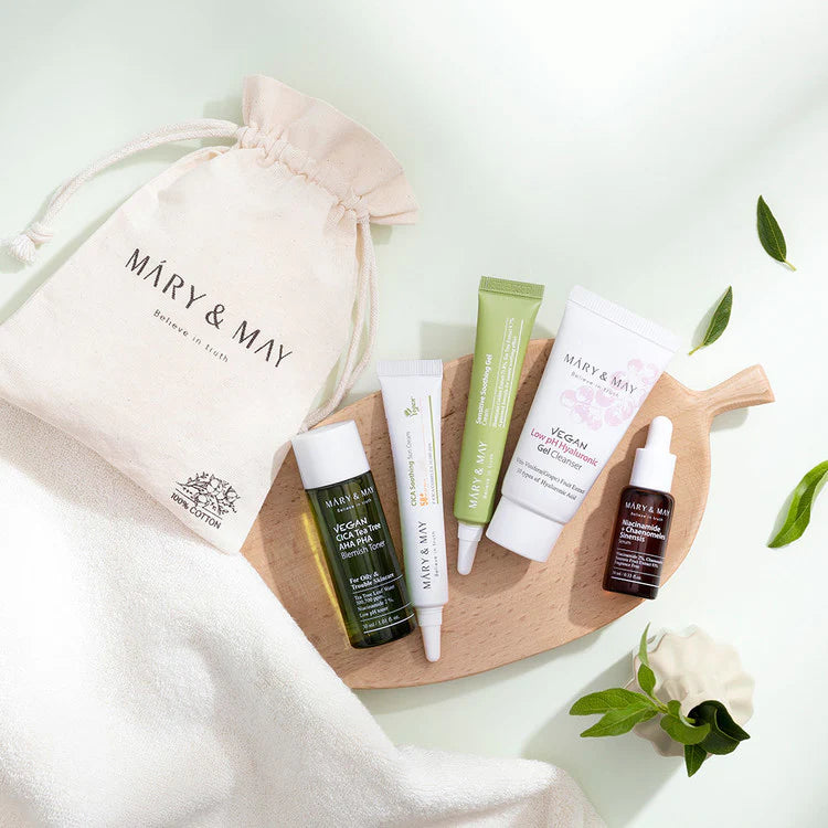Mary & May Soothing Trouble Care Travel Kit, 6 stk