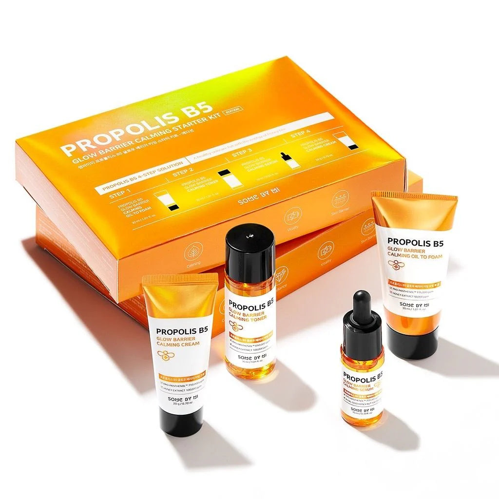 SOME BY MI Propolis B5 Glow Barrier Calming Starter Kit, 1 Sæt