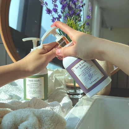 Face & body lotion lavender 300 ml