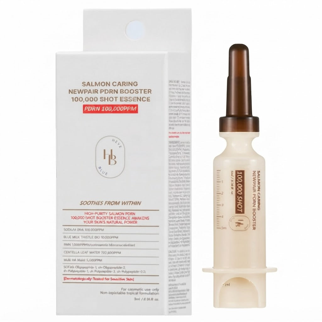 Salmon Caring Centella New Pair PDRN Booster 100,000 Shot Essence