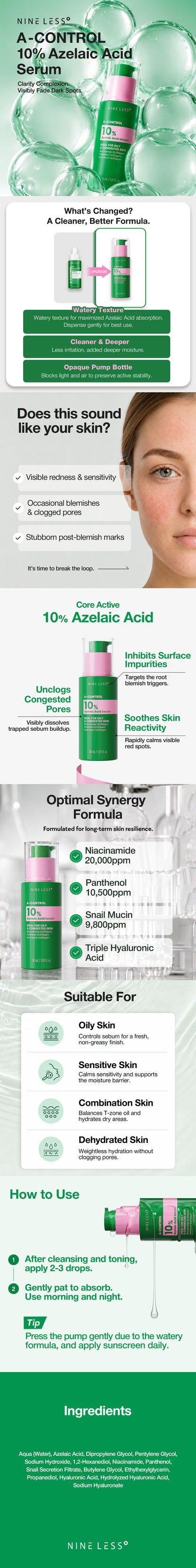 A-Control 10% Azelaic Acid Serum