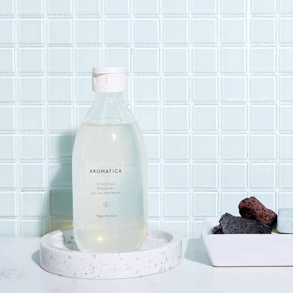 AROMATICA Vitalizing Rosemary All In One Wash, 300 ml