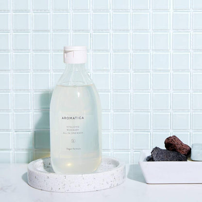 AROMATICA Vitalizing Rosemary All In One Wash, 300 ml