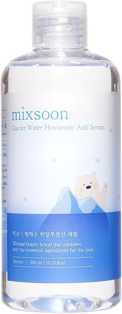 mixsoon - Glacier Water Hyaluronic Acid Serum Jumbo, 300 ml
