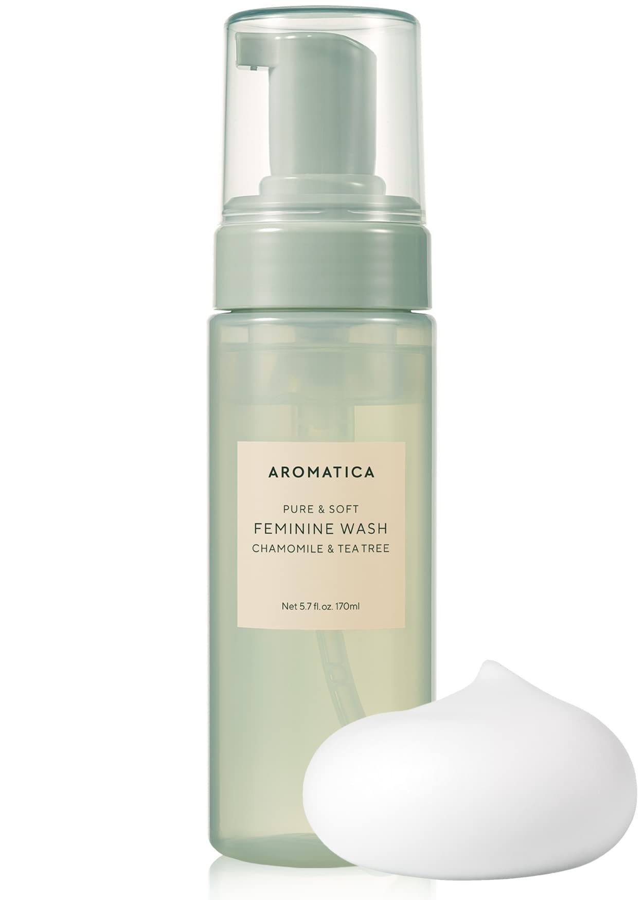 AROMATICA Pure & Soft Feminine Wash Chamomile & Tee Tree, 170 ml