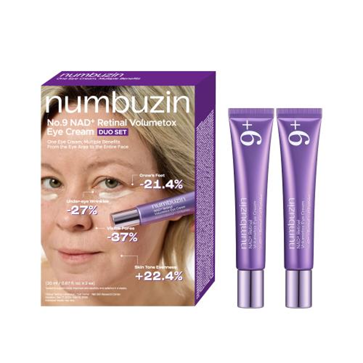 No.9 NAD+ Retinal Eye Cream Duo