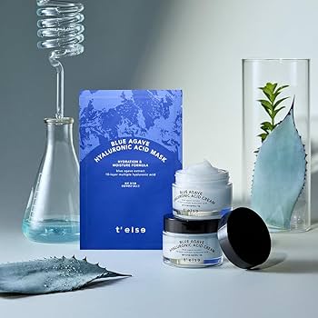 Real Barrier T'else Blue Agave Hyaluronic Acid Mask Sæt, 5 masker