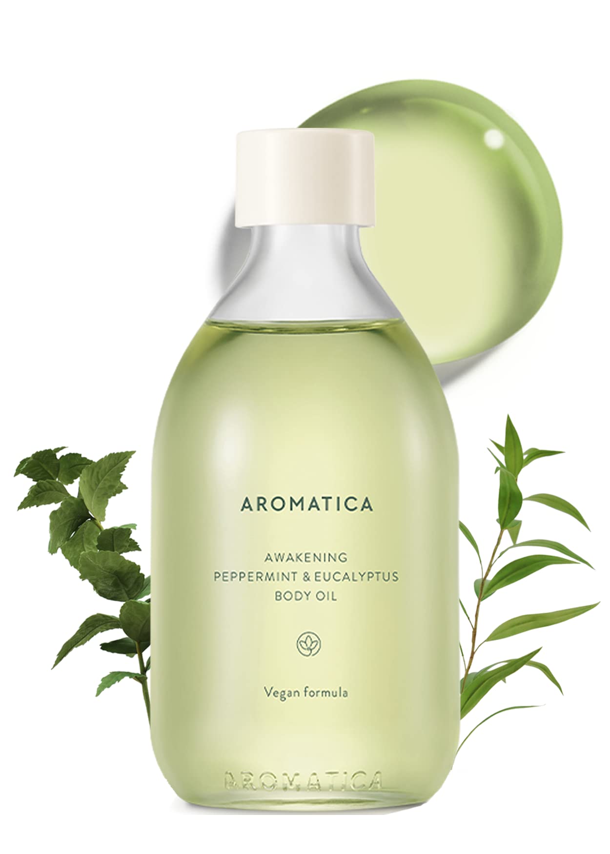 AROMATICA Awakening Body Oil Peppermint & Eucalyptus, 100 ml