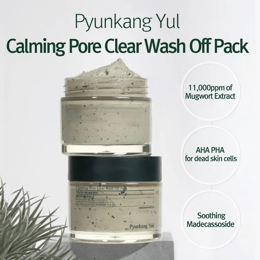 Pyunkang Yul Calming Pore Clear Wash Off Pack, 100 ml