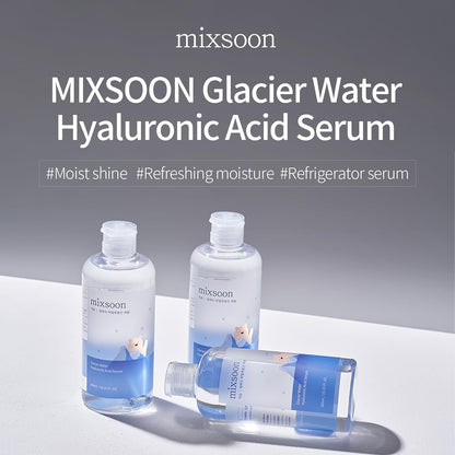mixsoon - Glacier Water Hyaluronic Acid Serum Jumbo, 300 ml