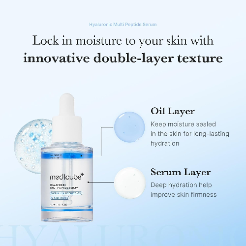 Hyaluronic multi peptide serum
