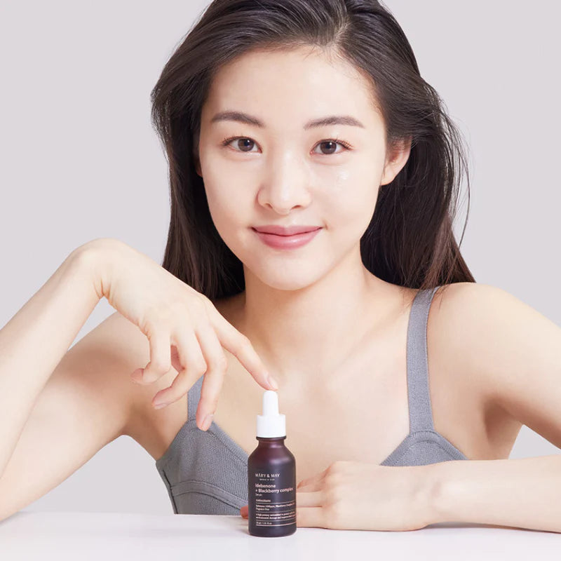 Mary & May Idebenone Blackberry Serum Duo Twin Pack, 3 stk