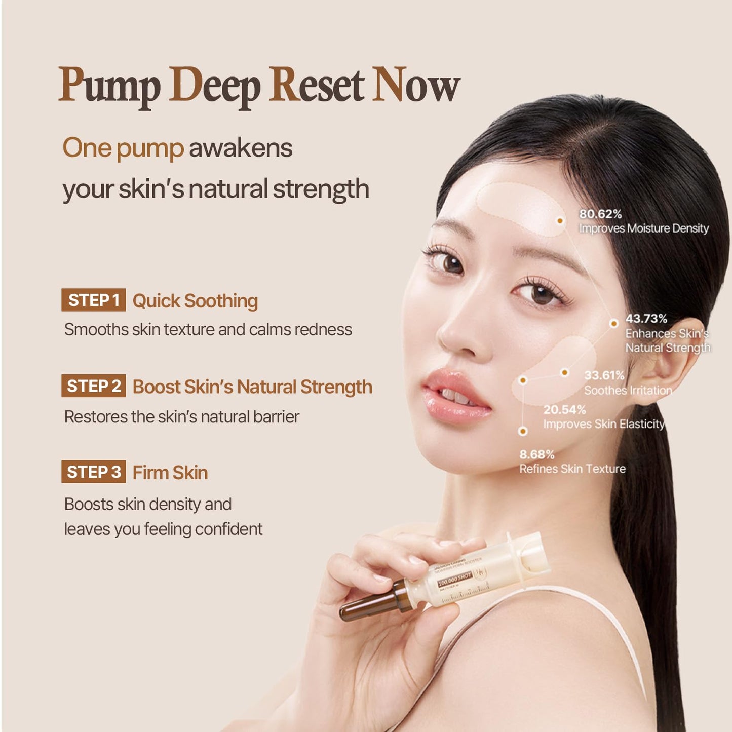 Salmon Caring Centella New Pair PDRN Booster 100,000 Shot Essence