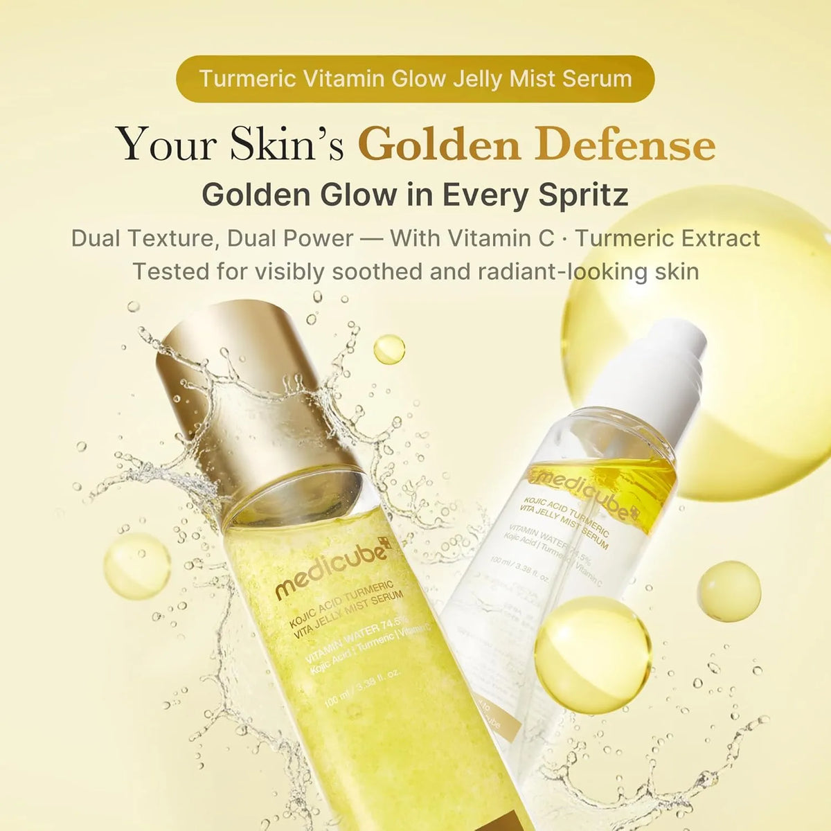 TERMERIC Kojic Acid Turmeric Vita Jelly Mist Serum