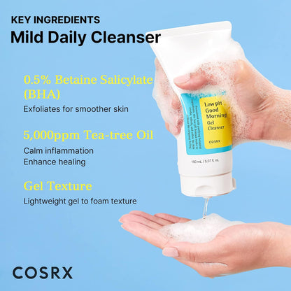 COSRX - Low pH Good Morning Gel Cleanser